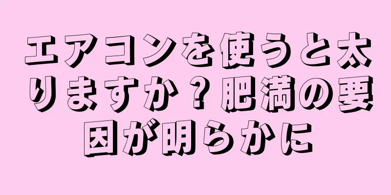 エアコンを使うと太りますか？肥満の要因が明らかに