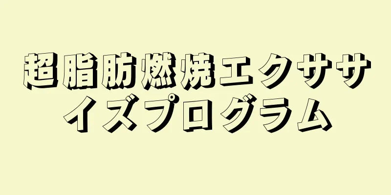 超脂肪燃焼エクササイズプログラム