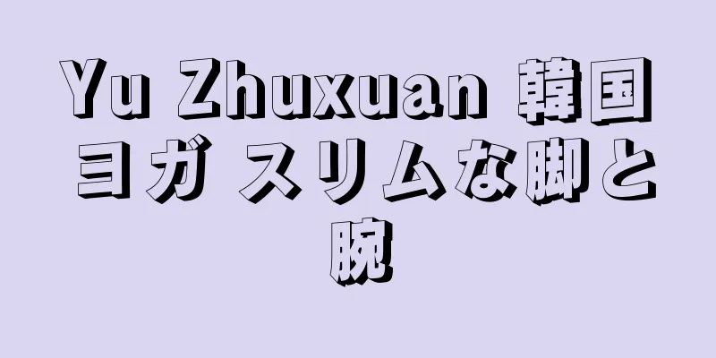 Yu Zhuxuan 韓国ヨガ スリムな脚と腕
