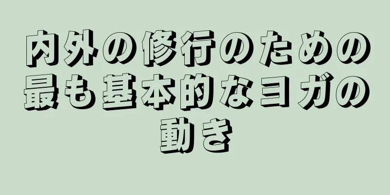 内外の修行のための最も基本的なヨガの動き