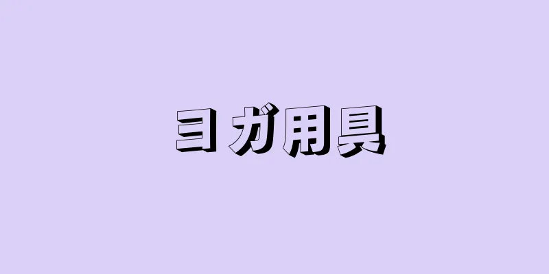 ヨガ用具