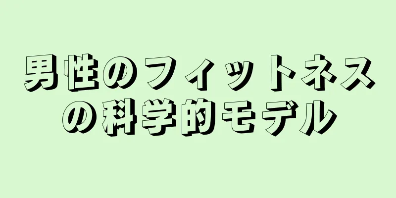男性のフィットネスの科学的モデル