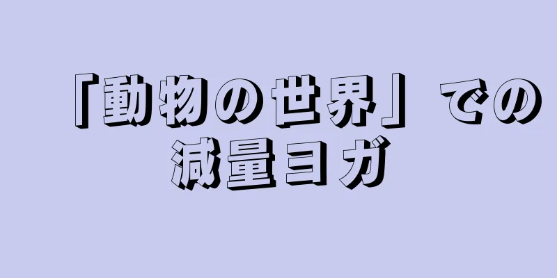 「動物の世界」での減量ヨガ