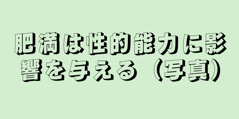 肥満は性的能力に影響を与える（写真）